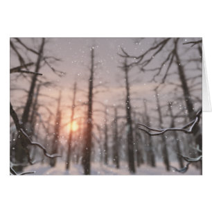 Ein Traum einer Winternacht Karte