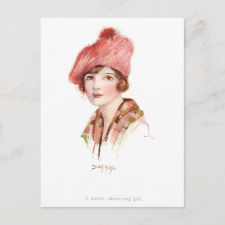 EIN TRAUM FAIRER FRAUEN POSTKARTE