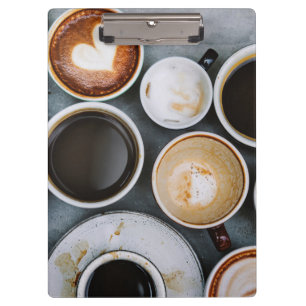 Ein Traum für Kaffee Klemmbrett