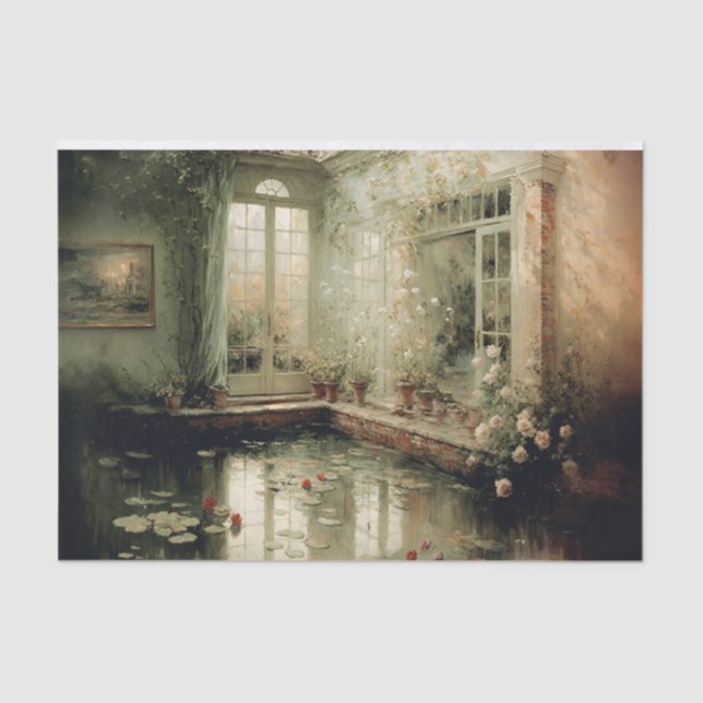 Ein Traumaufwachen Seidenpapier (Vorderseite)