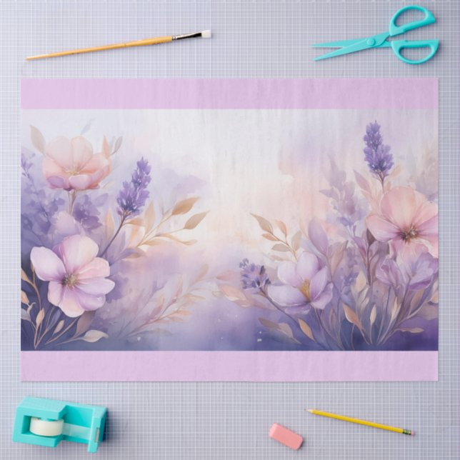 Ein Träumerisches Blumendesign #4 Seidenpapier (Basteln)