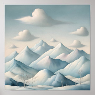 Ein traumhaftes Winterwunderland Poster