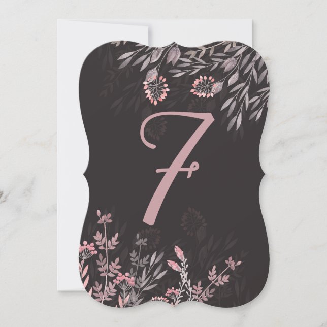 Ein Traumtisch für die Sommernacht, 7 doppelseitig Einladung (Vorderseite)