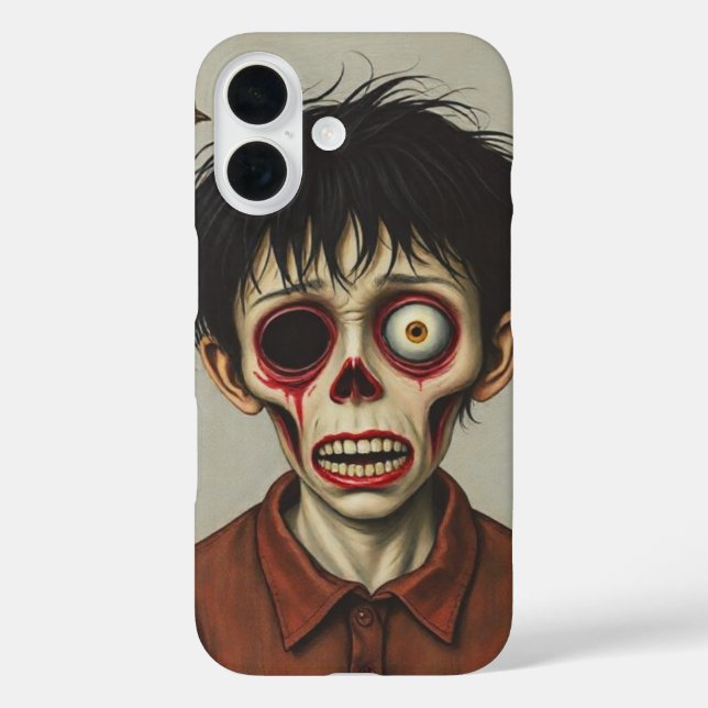 Ein trauriger, mit Augen Junge Case-Mate iPhone Hülle (Rückseite)