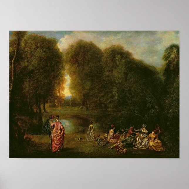 Ein Treffen im Park Poster (Vorne)