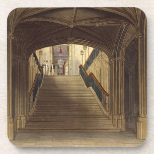 Ein Treppenhaus, Windsor Schloss, 'vom königliche Getränkeuntersetzer