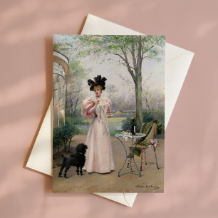 Ein treuer Begleiter Louise Abbéma Karte