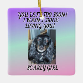 Ein Tribut an das bedingungslose Liebe-1-Foto des  Keramikornament