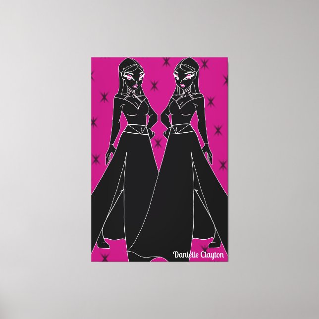 Ein Tribut an das Selbst Leinwanddruck (Vorderseite)