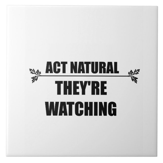 Ein trivet, zum Leute superunbequemes zu machen Fliese (Vorderseite)