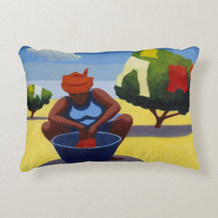 Ein trocknender Tag 2007 Zierkissen