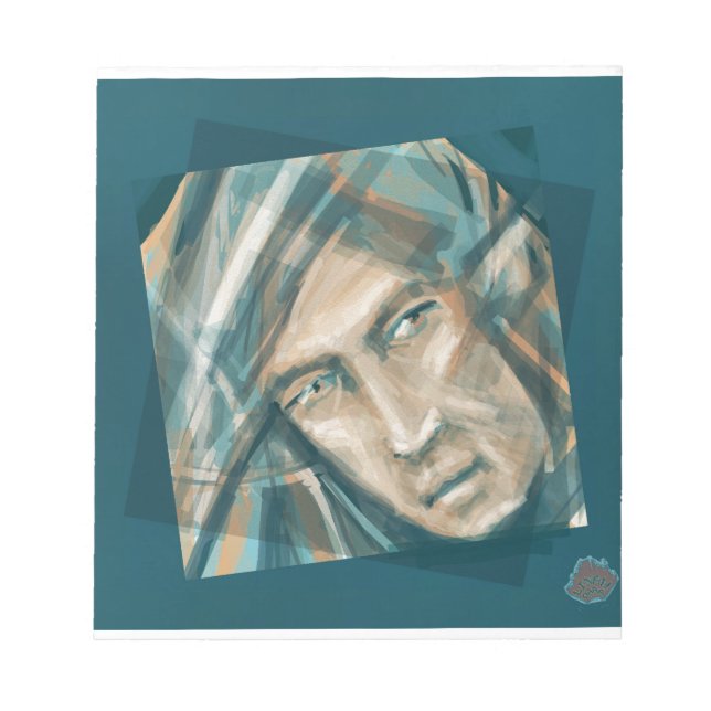 Ein trotziger grüner Elf Notizblock (Vorderseite)