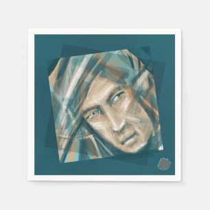 Ein trotziger grüner Elf Serviette