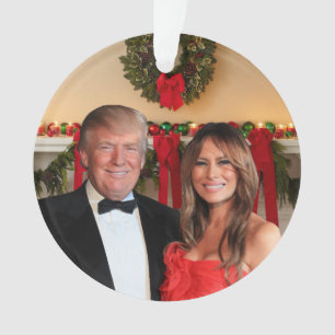 Ein Trump-Weihnachten: Donald und Melania Ornament