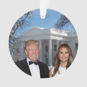 Ein Trump-Weihnachten: Donald und Melania Ornament