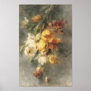 Ein Tulpenstrauß, Margaretha Roosenboom  Druck  Poster