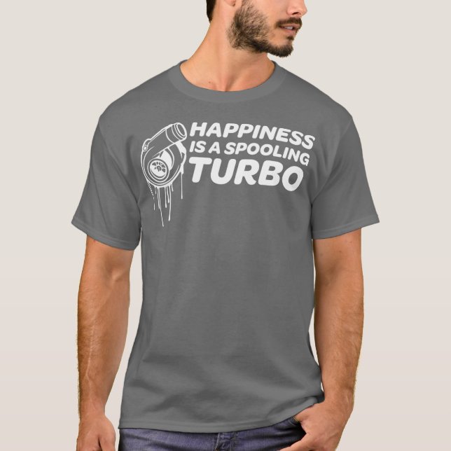 Ein    Turbo für Autofans T-Shirt (Vorderseite)