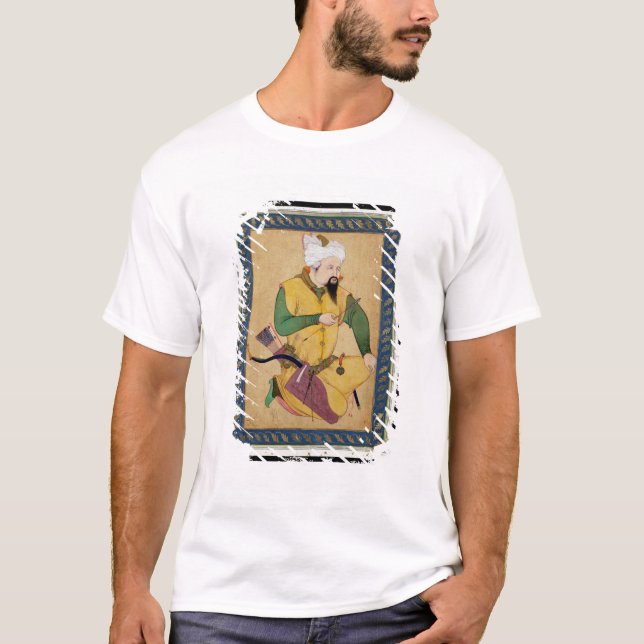 Ein turkoman-oder Mongole-Leiter, der einen Pfeil, T-Shirt (Vorderseite)