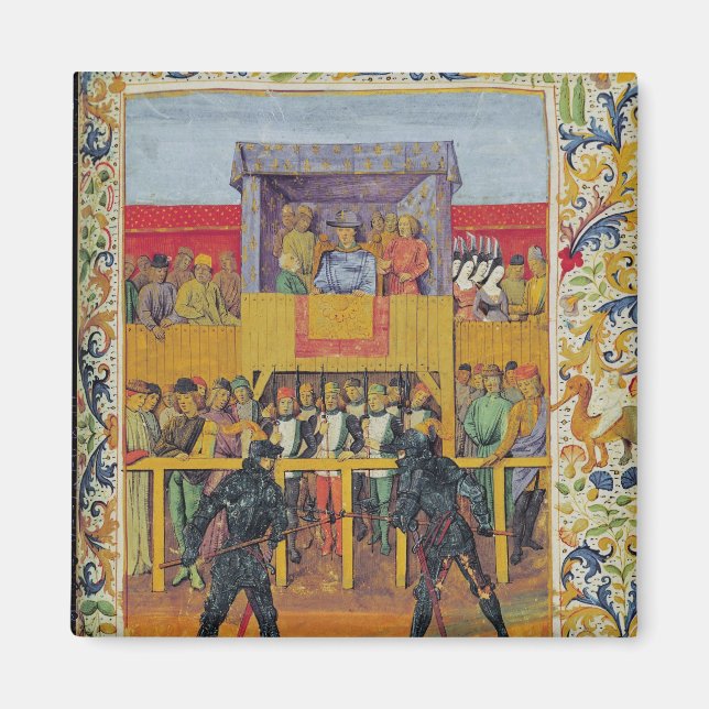 Ein Turnier des Hand-Hand-Kampfes Magnet (Vorne)