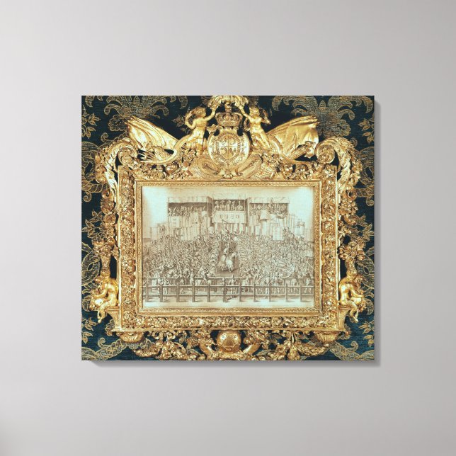 Ein Turnier Leinwanddruck (Vorderseite)