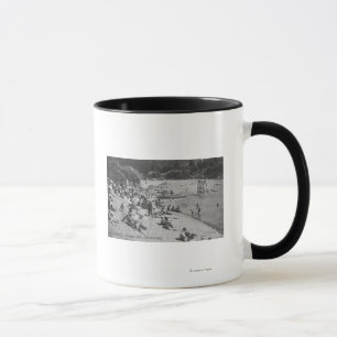 Ein typischer Tag am Sandy Beach Monte Rio, CA Tasse