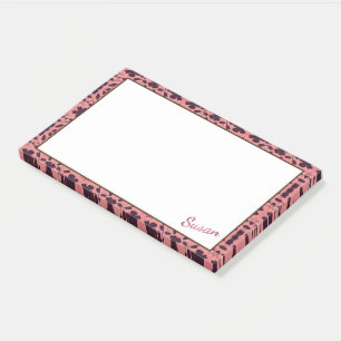 Ein überdimensionierter Post, den sie für Susan no Post-it Klebezettel