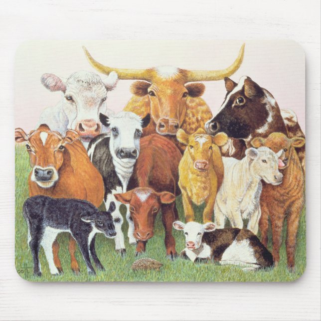 Ein überraschender Fremder Mousepad (Vorne)