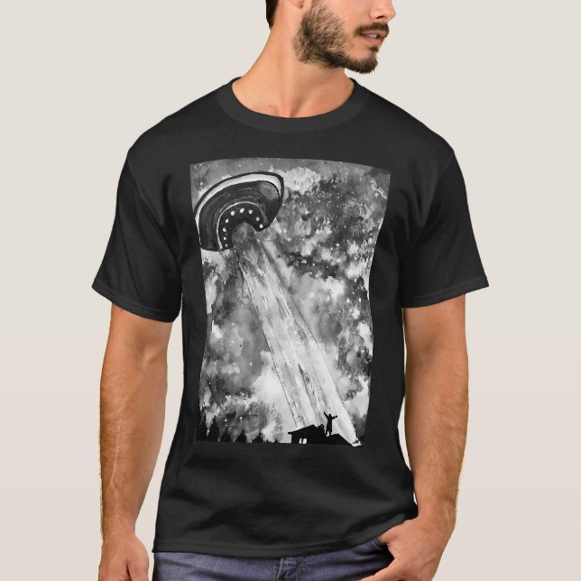 Ein UFO anhalten T-Shirt (Vorderseite)