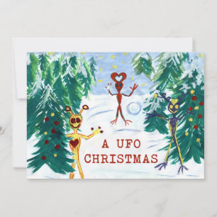 EIN UFO Weihnachten