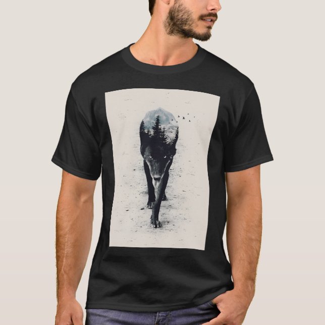 Ein Un im Wald T-Shirt (Vorderseite)