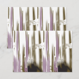 Ein unberührter See inmitten schneebedeckter Berge Dankeskarte