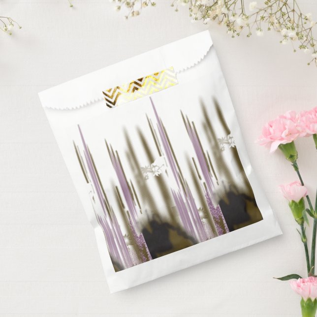 Ein unberührter See inmitten schneebedeckter Berge Geschenktütchen (Versiegelt)