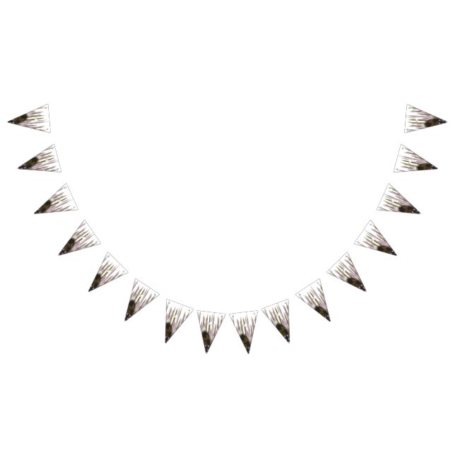 Ein unberührter See inmitten schneebedeckter Berge Wimpelkette (Alle)