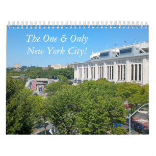 Ein und der einzige NYC-Wandkalender Kalender