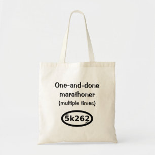 Ein-und-getaner voller Marathoner (mehrfache Tragetasche
