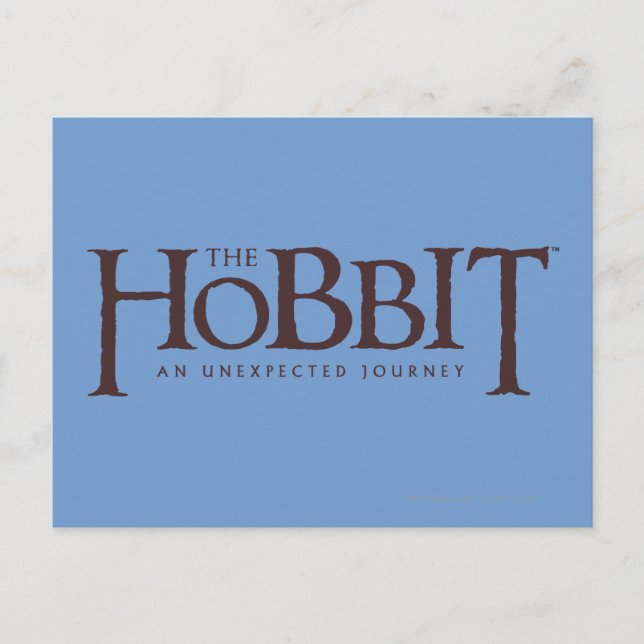 EIN UNERWARTETER JOURNEY™-Logo-Solid Postkarte (Vorderseite)