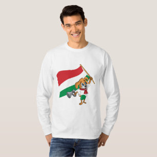 Ein ungarischer Fan Hund T-Shirt