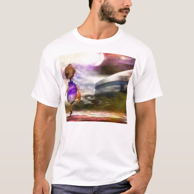 Ein ungewöhnlichstes alien T-Shirt (Vorderseite)