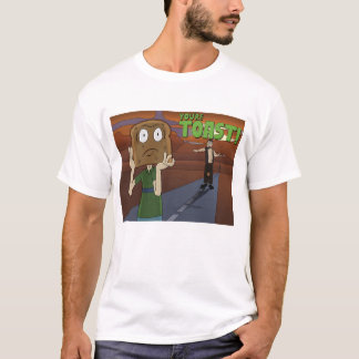 Ein unglaublich witzig Shirt mit einem Mann mit