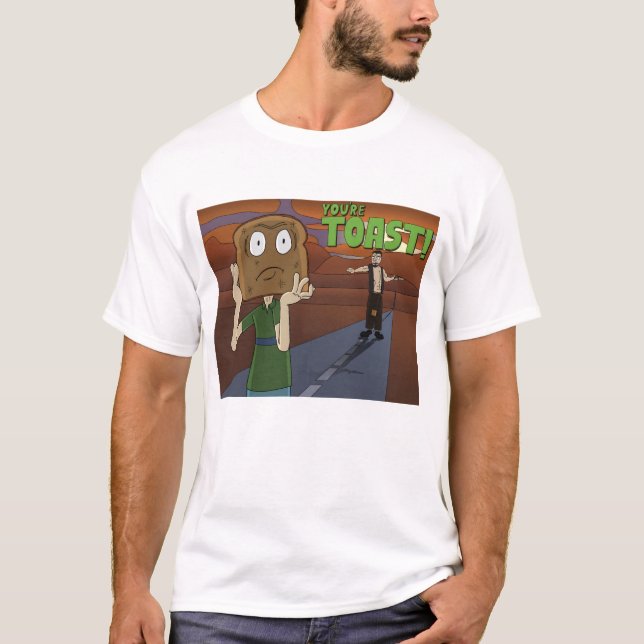 Ein unglaublich witzig Shirt mit einem Mann mit (Vorderseite)