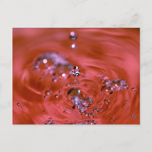 Ein unglaubliches Wasser Postkarte (Vorderseite)