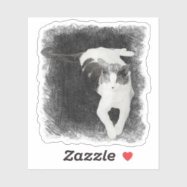 Ein ungleicher Winkel Aufkleber