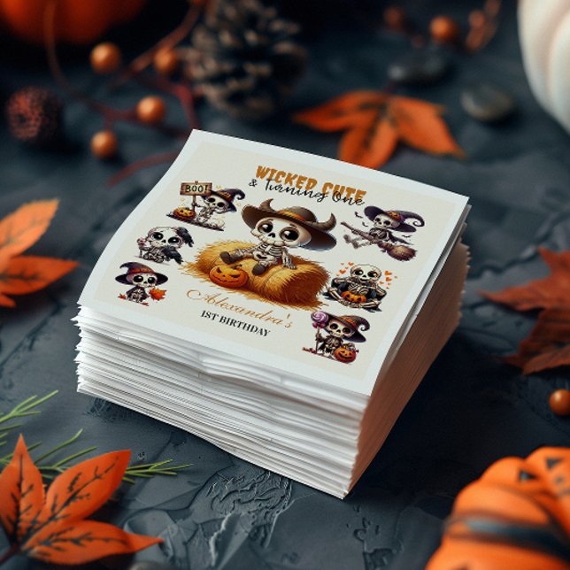 Ein unheimlich seltsamer Western Halloween erste G Serviette (Von Creator hochgeladen)