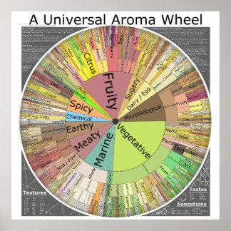 Ein Universelles Aroma-Radposter Poster