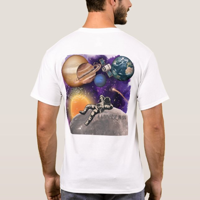 Ein Universum in dir T-Shirt (Rückseite)