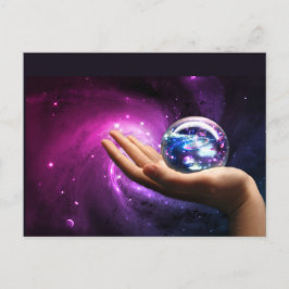 Ein Universum innerhalb von Produkten Postkarte