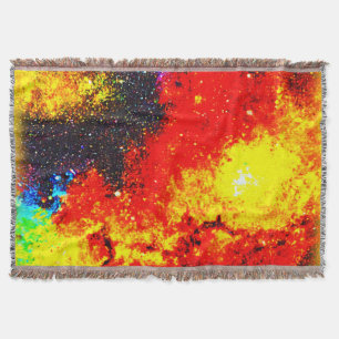 Ein Universum mit hellen Farben. Jetzt kaufen Decke