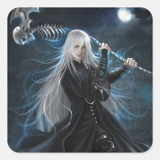 Ein Unternehmen Quadratischer Aufkleber (Vorderseite)