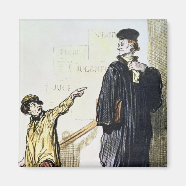 Ein unzufriedener Kunde Magnet (Vorne)