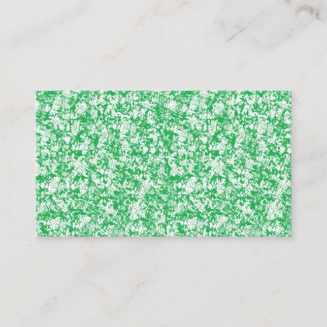 Ein üppiger, grüner Farn mit zarten, rauen Fronten Visitenkarte (Vorderseite)